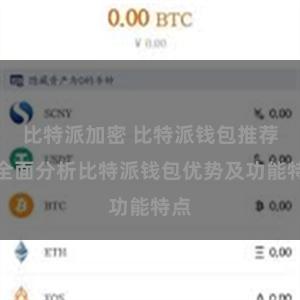 比特派加密 比特派钱包推荐，全面分析比特派钱包优势及功能特点