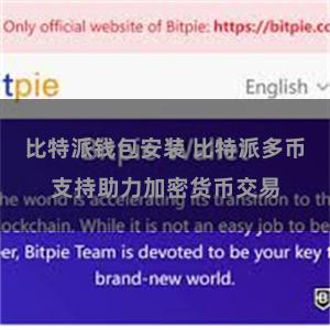 比特派钱包安装 比特派多币支持助力加密货币交易
