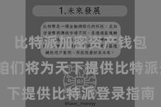 比特派加密资产钱包  今天咱们将为天下提供比特派登录指南