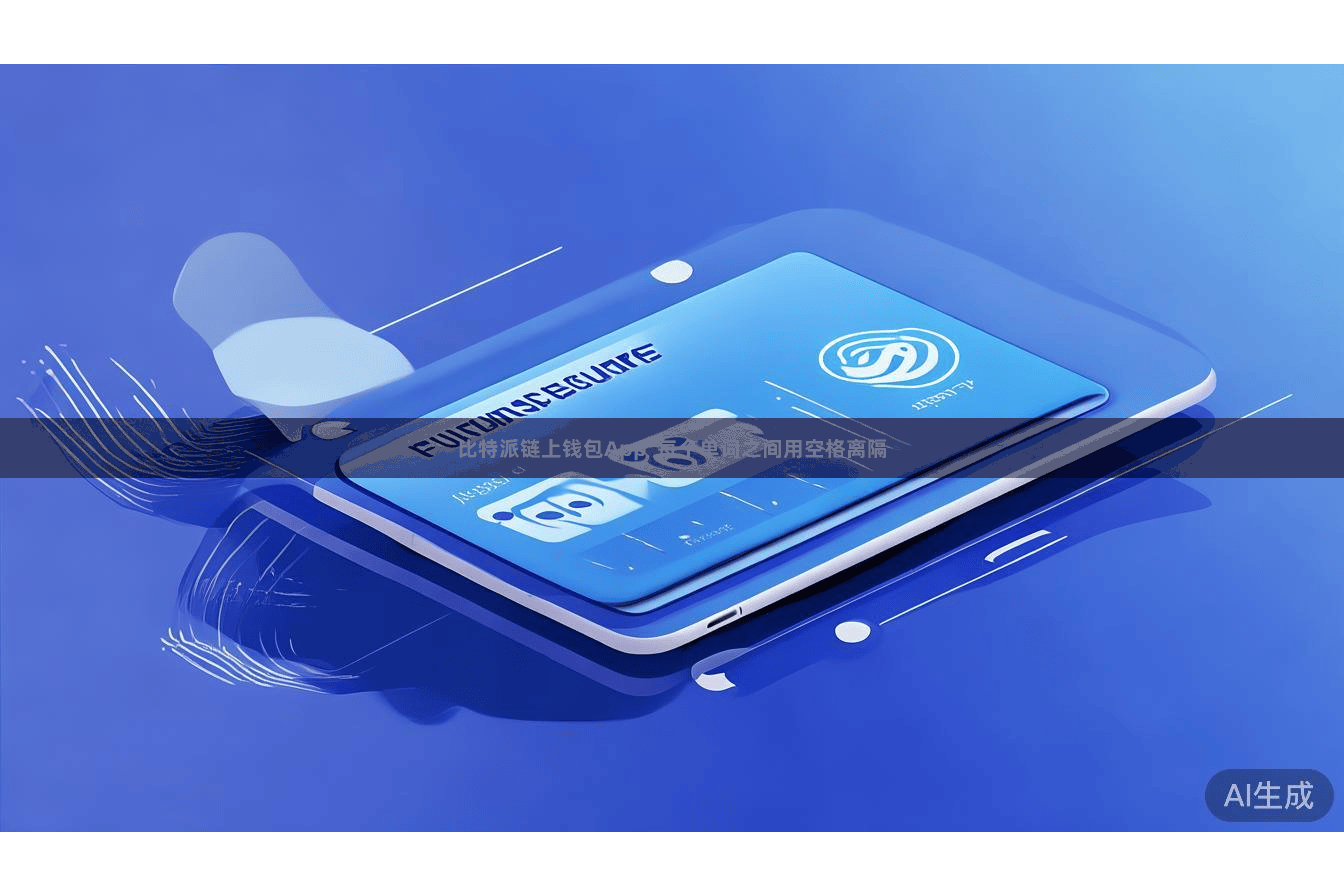 比特派链上钱包App  每个单词之间用空格离隔